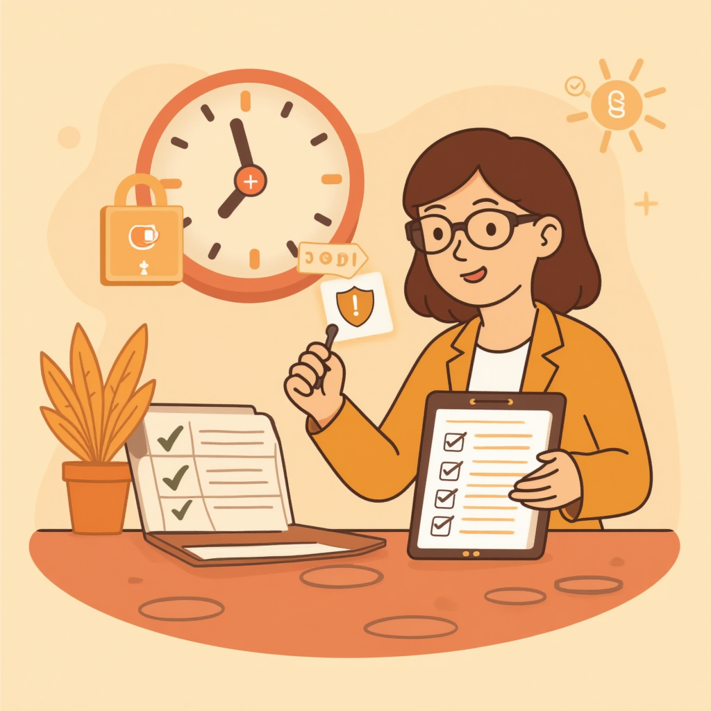 Agnes follows a clear step-by-step process after discovering a data breach