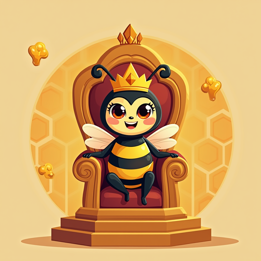 Queen Bee plan illustration