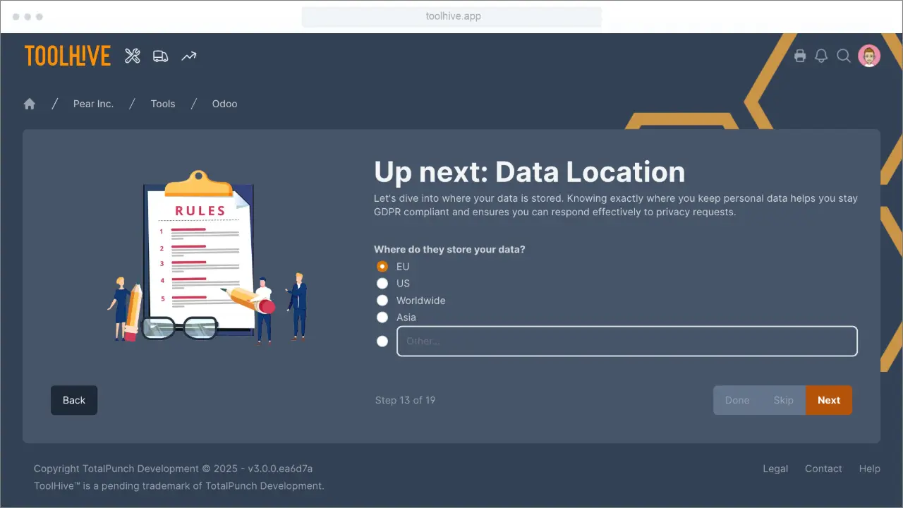 ComplianceHive screenshot