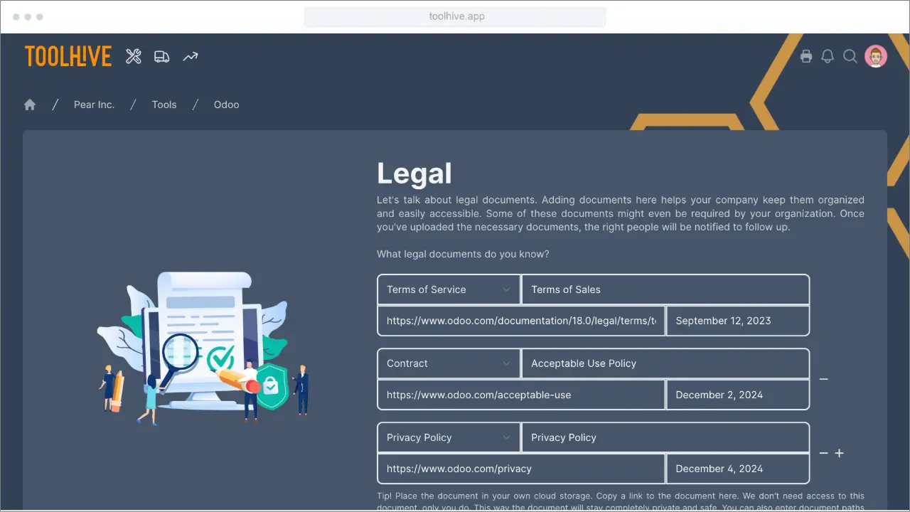 ComplianceHive screenshot